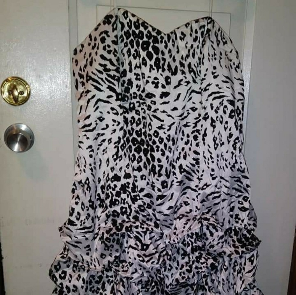 XL Formal Animal Print Dress